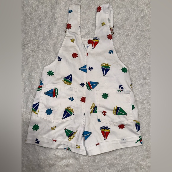 Vintage Carters sailboat shortalls - Picture 2 of 3